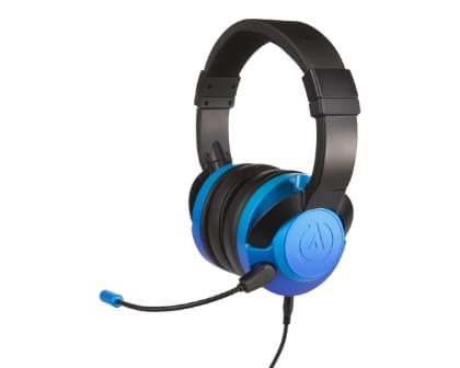 PowerA Fusion, Koblet med ledninger (ikke trådløs), Spilling, Hodesett, Sort, Blå