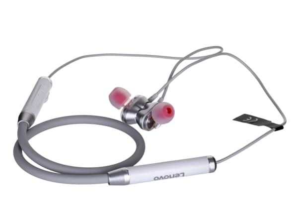 Lenovo Moving-Coil HE08 hodetelefoner Hvit