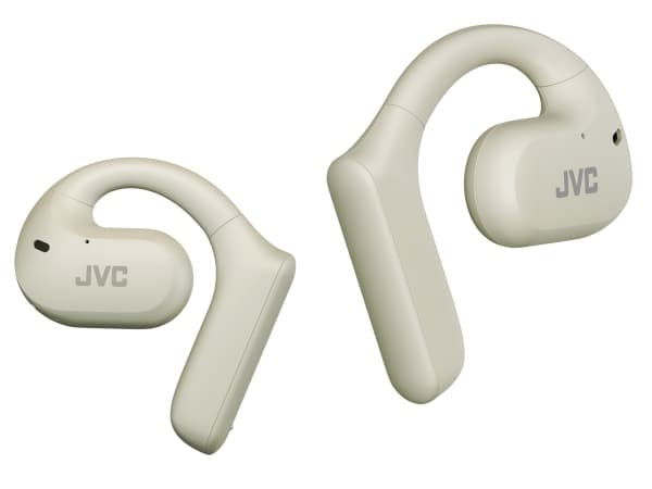 JVC Nearphones (HA-NP35T-W-U) - ekte trådløse øretelefoner med mikrofon. - øretupp / in-ear - Bluetooth® 5.1 - opptil 17 timers batterilevetid (via i