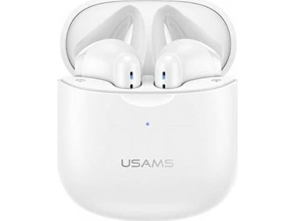 Usams USAMS earphones Bluetooth 5.0 earphones TWS IA series wireless white/white BHUIA02 (US-IA04)