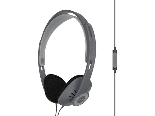 Koss KPH30i - Hodetelefoner med mikrofon - on-ear - kablet - 3,5 mm jakk - hvit