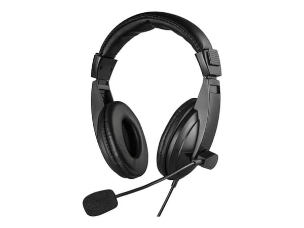 Sandberg Saver MiniJack - Headset - fullstorlek - kabelansluten - 3,5 mm kontakt