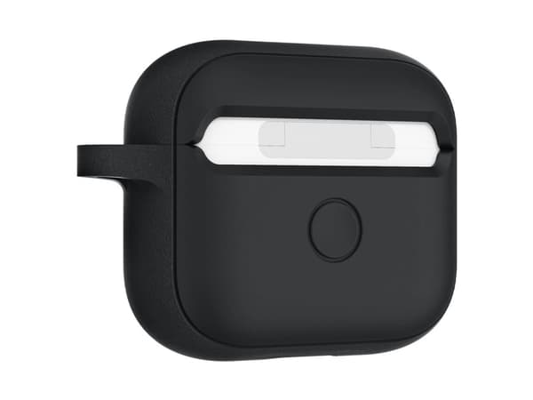 Spigen Silicone Fit, box, polykarbonat (PC), silikon, 28,3 g, svart