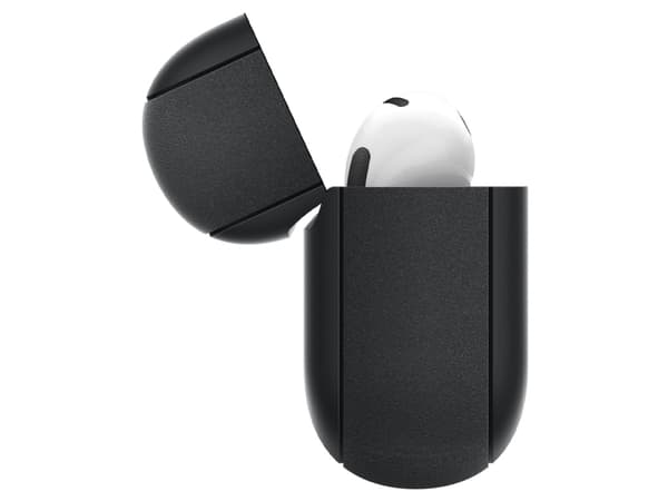 Spigen Silicone Fit, box, polykarbonat (PC), silikon, 28,3 g, svart