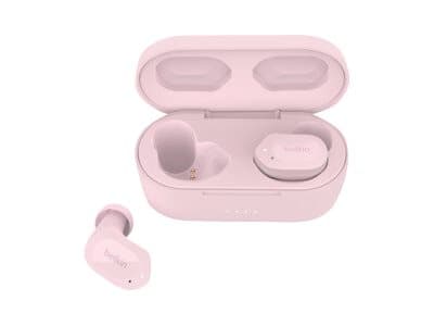 Belkin SOUNDFORM™ Play, True Wireless Stereo (TWS), Kuulokkeet, Vaaleanpunainen