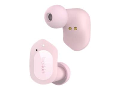 Belkin SOUNDFORM™ Play, True Wireless Stereo (TWS), Kuulokkeet, Vaaleanpunainen