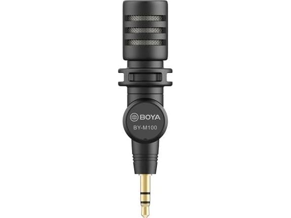 BOYA BY-M100, Digital kameramikrofon, 50 - 18000 hz, Trådlös, 3,5 mm (1/8 tum), Svart, ?DC