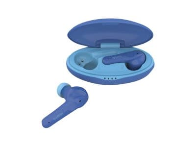 Belkin SoundForm Nano for Kids - True wireless-hörlurar med mikrofon - inuti örat - Bluetooth - blå