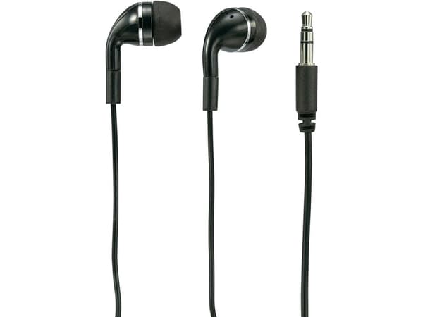 Renkforce In Ear hovedtelefoner kabelbundet Sort