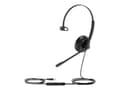 Miniatyrbild 1 av 5: Yealink UH34 Lite Mono - Headset - på örat - kabelansluten - USB - svart - Certifierad för Microsoft-teams