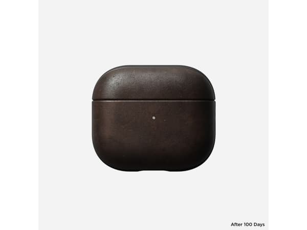 Nomad NM01001485 lærveske til Apple AirPods 3 - Mørkebrun