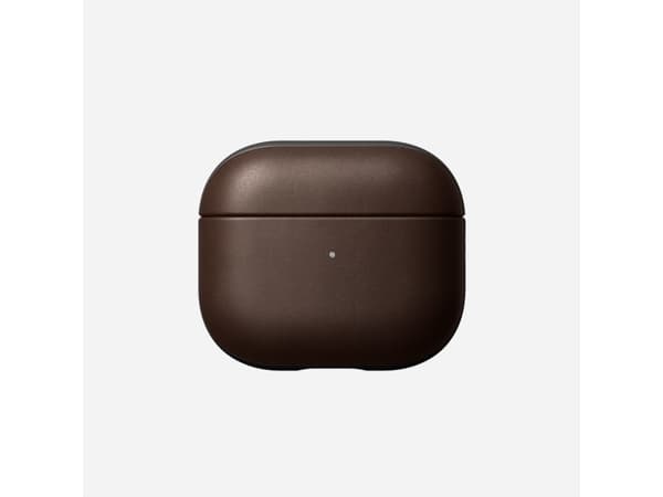 Nomad NM01001485 lærveske til Apple AirPods 3 - Mørkebrun