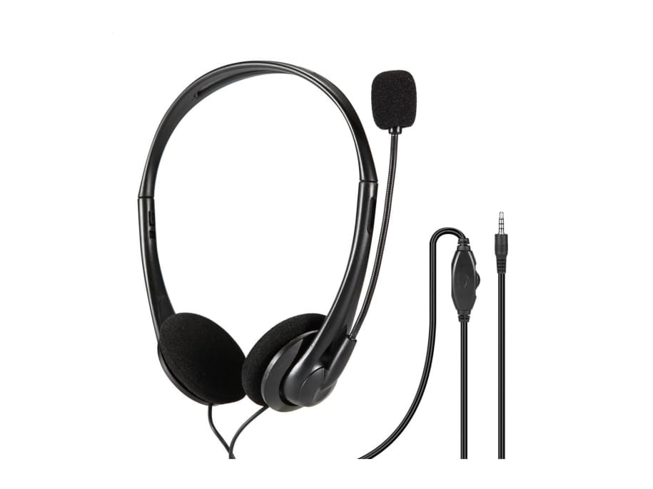 FREESTYLE HEADPHONES WITH MIC AND VOLUME CONTROL WIRED HEADPHONES WITH