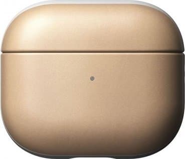 Nomad Modern Airpods 3rd Gen lærveskebeskyttelse, lysebrun