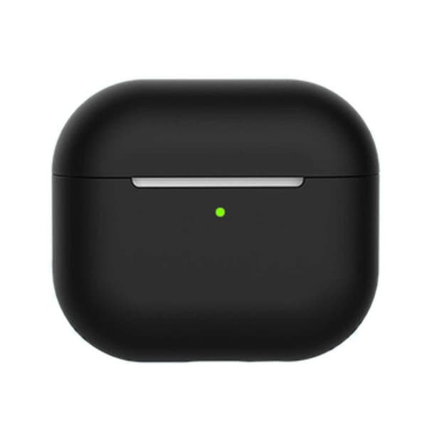 AirPods 3 -kotelon sokki -Talvasuojakotelon silikoni musta