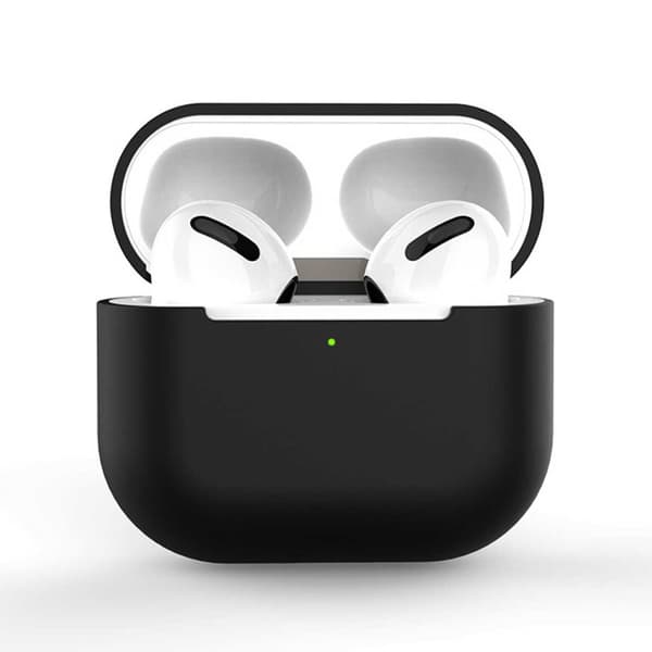 AirPods 3 -kotelon sokki -Talvasuojakotelon silikoni musta