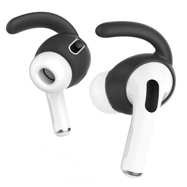 AirPods Pro Öronkrokar – Silikon Earhooks Svart