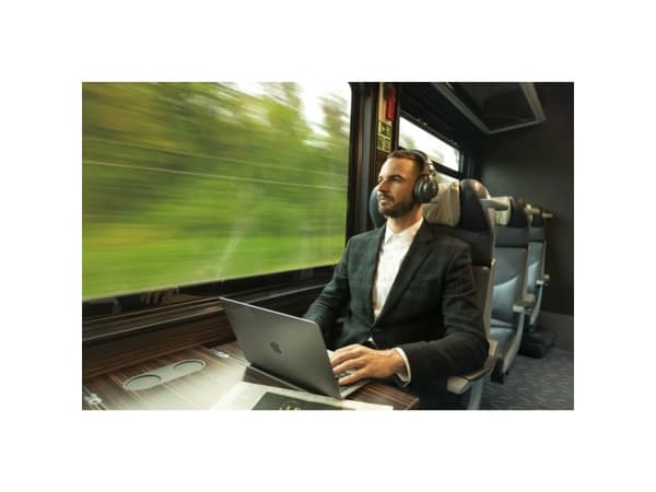 Lamax HighComfort ANC, Kabel & Trådlös, Musik, 20 - 20000 hz, 320 g, Hörlurar, Svart