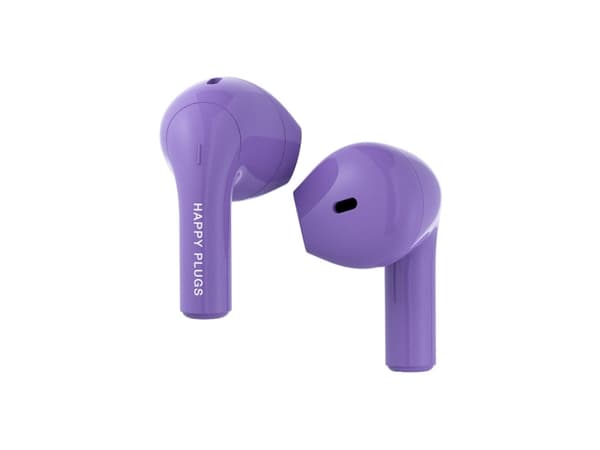 Happy Plugs JOY, True Wireless Stereo (TWS), Puhelut/Musiikki/Urheilu/Päivittäinen, 20 - 20000 Hz, Kuulokkeet, Purppura