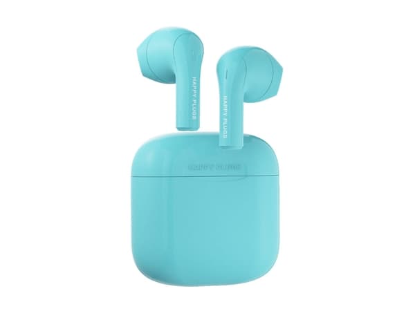 Happy Plugs JOY - True wireless-hodetelefoner med mikrofon - i øret - Bluetooth - turkis