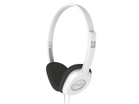 Koss KPH8 - Hodetelefoner - on-ear - kablet - 3,5 mm jakk - hvit