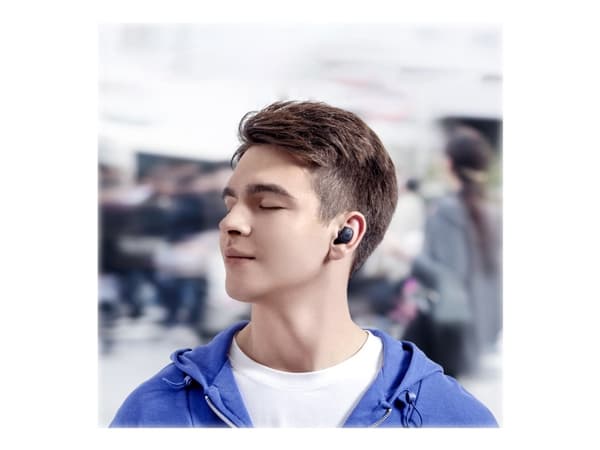 Soundcore Life Dot 3I - True wireless-hodetelefoner med mikrofon - i øret - Bluetooth - aktiv støydemping - svart
