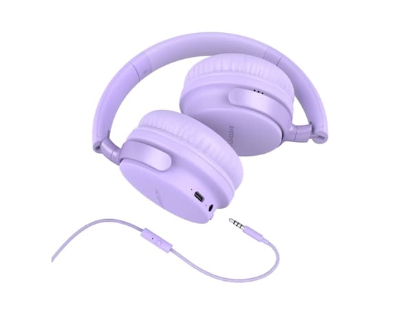 Energy Sistem Style 3, Koblet med ledninger (ikke trådløs), Samtaler/musikk, 176 g, Hodesett, Lavender