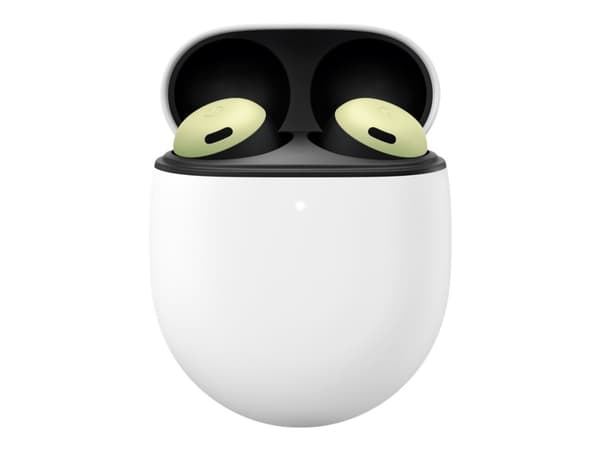 Google Pixel Buds Pro - True wireless-hörlurar med mikrofon - inuti örat - Bluetooth - aktiv brusradering - citrongräs