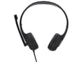 Miniatyrbild 4 av 5: Hama HS-USB250, Headset, Huvudband, Kontor/callcenter, Svart, Silver, Binaural, Inline-kontrollenhet