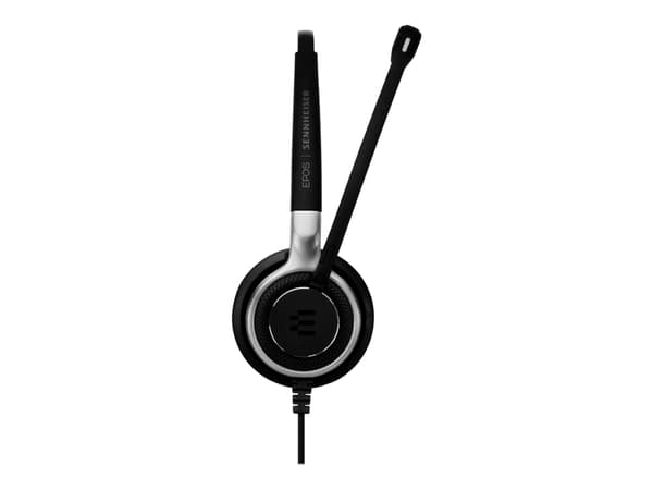 EPOS IMPACT SC 665 USB - Hodesett - on-ear - kablet - USB, 3,5 mm jakk - svart, sølv