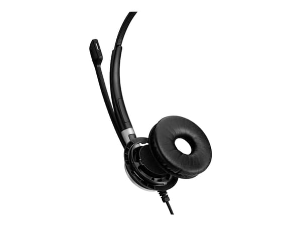 EPOS IMPACT SC 665 USB - Hodesett - on-ear - kablet - USB, 3,5 mm jakk - svart, sølv