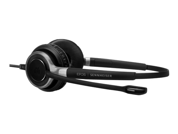 EPOS IMPACT SC 665 USB - Hodesett - on-ear - kablet - USB, 3,5 mm jakk - svart, sølv