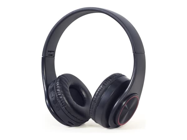 GMB Audio BHP-LED-01 - Hörlurar med mikrofon - på örat - Bluetooth - trådlös, kabelansluten - 3,5 mm kontakt