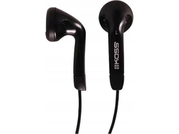 Koss KE5, Hörlurar, I öra, Musik, Svart, 1,2 m, Kabel