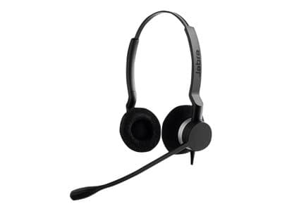 Jabra BIZ 2300 USB UC Duo - Hodesett - on-ear - kablet - USB