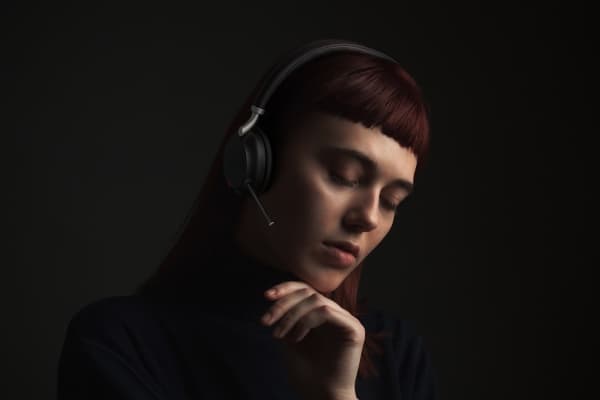 Yealink BH72 Lite - Hodesett - on-ear - Bluetooth - trådløs - lydisolerende