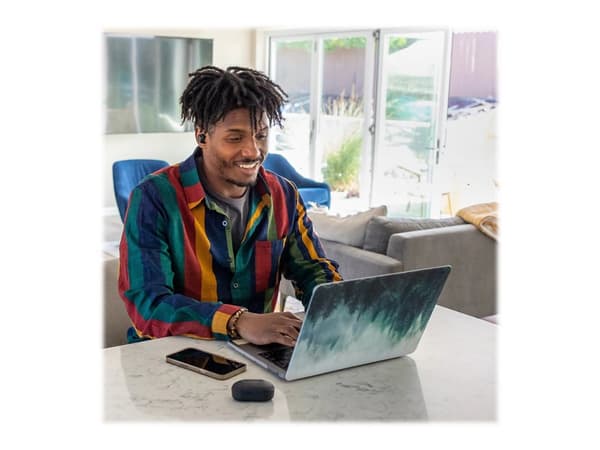 JLab Audio JBuds Air Pro - True wireless-hörlurar med mikrofon - inuti örat - Bluetooth - svart