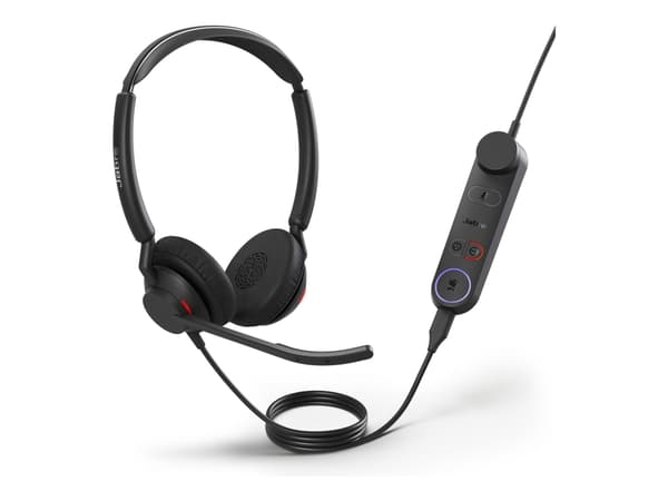 Jabra Engage 50 II MS Stereo - Hodesett - on-ear - kablet - USB-A