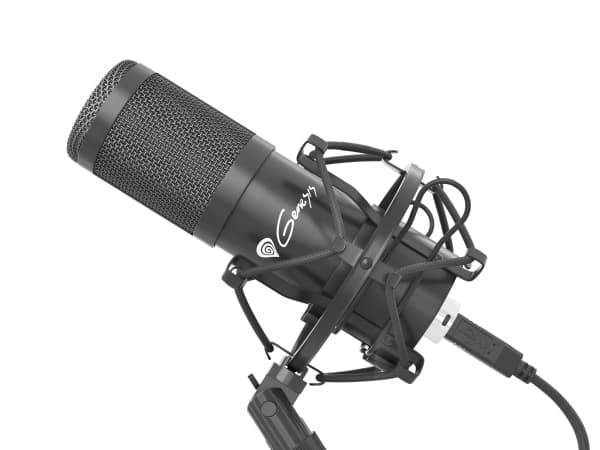 GENESIS Radium 400, PC-mikrofon, -38 dB, 30 - 16000 Hz, 24 bit, 192 kHz, Koblet med ledninger (ikke trådløs)