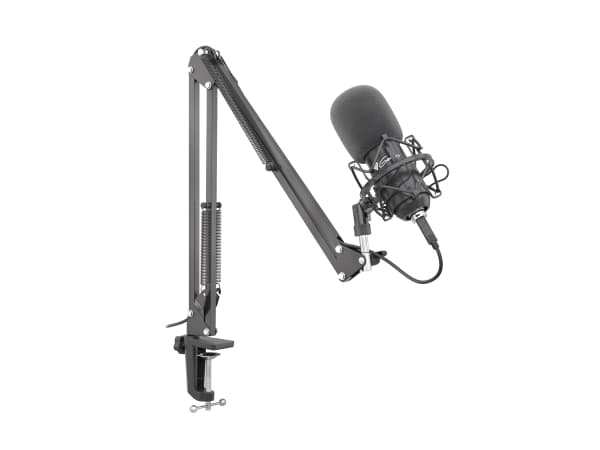 GENESIS Radium 400, PC-mikrofon, -38 dB, 30 - 16000 Hz, 24 bit, 192 kHz, Koblet med ledninger (ikke trådløs)