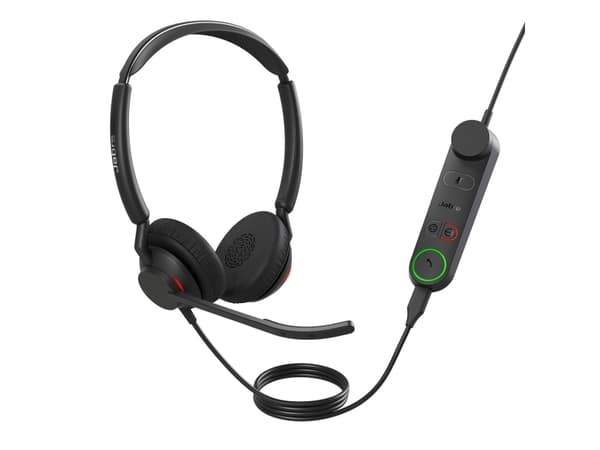 Jabra Engage 50 II, Langallinen, Toimisto/puhelukeskus, 152 g, Kuulokkeet, Musta