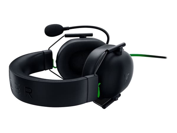 Razer BlackShark V2 X - Headset - 7.1-kanals - fullstorlek - kabelansluten - 3,5 mm kontakt - ljudisolerande