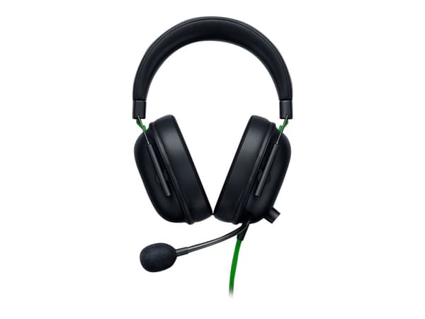 Razer BlackShark V2 X - Headset - 7.1-kanals - fullstorlek - kabelansluten - 3,5 mm kontakt - ljudisolerande