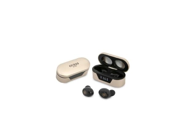 Guess Bluetooth-kuulokkeet GUTWST31ED TWS + telakointiasema kultainen/kultainen