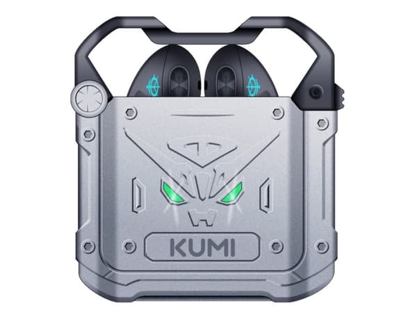 Kumi Mech X3 grey wireless headphones