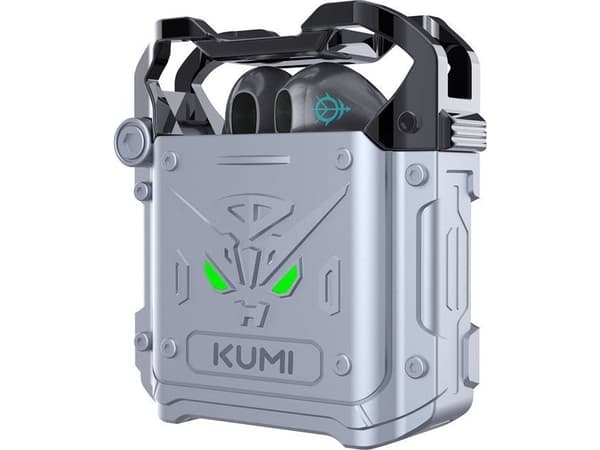 Kumi Mech X3 grey wireless headphones