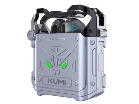 Kumi Mech X3 grey wireless headphones