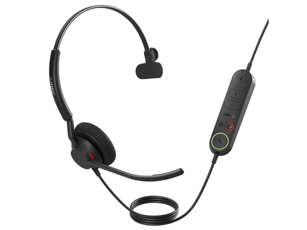 Jabra Engage 40 Mono - Hodesett - on-ear - kablet - USB-A - lydisolerende - Optimert for UC