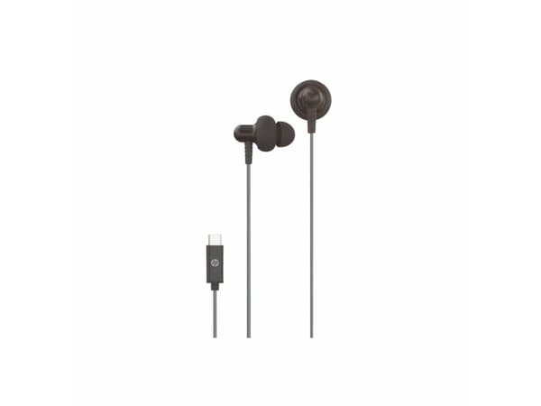 HP DHH-1126, Kuulokkeet, In-ear, Calls/Music, Musta, Kaksikanavainen, 1,1 m