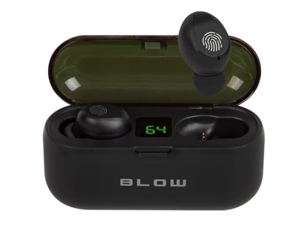 BLOW BTE200, True Wireless Stereo (TWS), Samtal/musik, Hörlurar, Svart